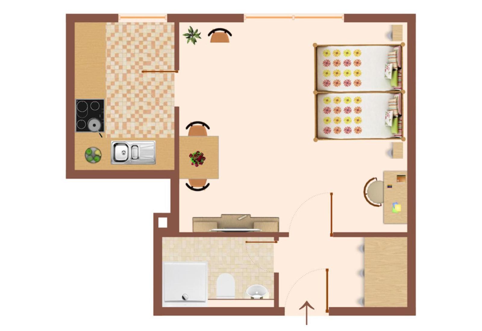 Vaz Apartments E01 Kueche, Tv, Netflix, Ca 15 Min Messe U Hbf Essen Exterior foto